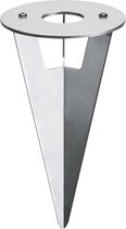 SLV Grondpin voor helia - roestvrij staal 17 cm