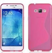 TF Cases | Samsung J5 2017 | Backcover | Roze | Siliconen | High Quality