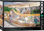 Eurographics Puzzel: Barcelona - Park Guell - 1000 Stukjes