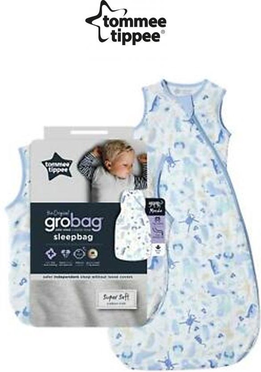Tommee Tippee The Orighinal Grobag Slaapzak Blauw - 1.0 Tog Tommee Tippee The Orighinal Grobag Slaapzak Blauw - 1.0 Tog