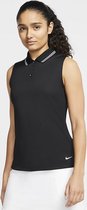 W Dry Victory Polo Sleeveless Black