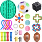 Fidget Toys Pakket - 25 Stuks - Deluxe Edition - Fidget Toys Set