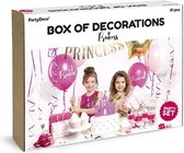 Kinderfeestje versier set - PRINCESS - Versiering Set 31 delig - Party Deco