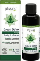Physalis Aromatherapy Massage Green Detox Olie 100ml