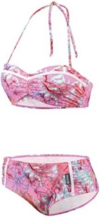 Beco Bikini Beactive Bandeau Dames C-cup Polyester Roze Maat 36