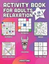 Activity Book for Adults Relaxation