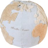 Lorena Canals - Poef - World Map - 45 x Ø 50 cm