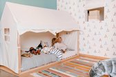 Childhome - Huis Bedframe Cover - 90x200 cm - Wit