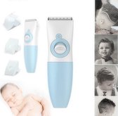 Waterdichte Baby Kinder Tondeuse Trimmer Draadloos (Baby Blauw)