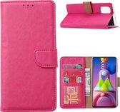 Xssive Hoesje voor Samsung Galaxy M51 - Book Case - Pink