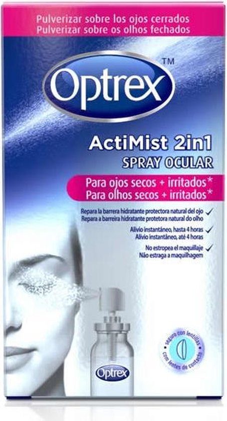 Optrex Actimist 2in1 Tired + Uncomfortable Eye Spray 10ml | bol