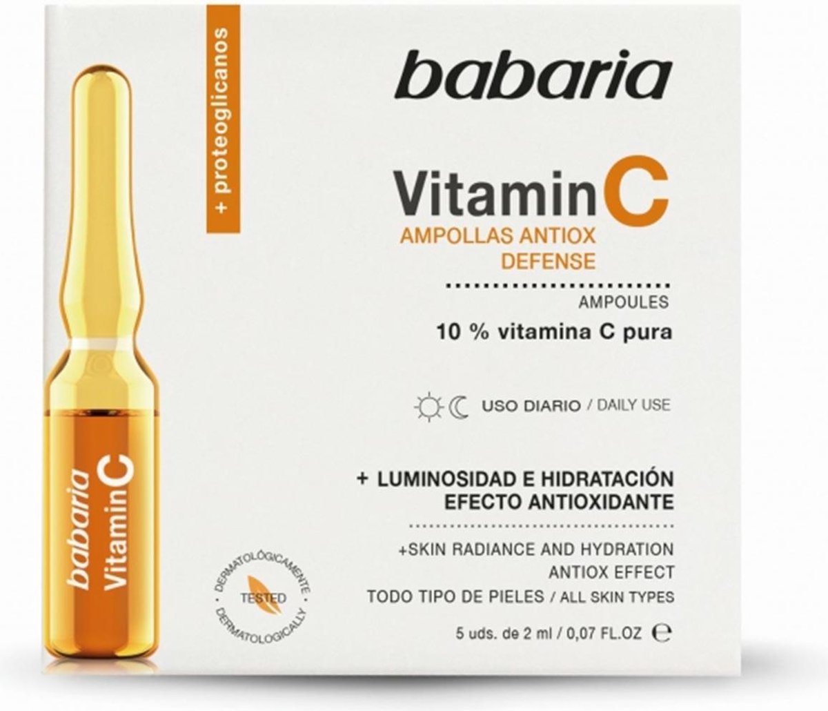 Ampullen Babaria Vitamine C (5 x 2 ml)