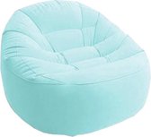 Intex Opblaasstoel Beanless Bag 112 X 104 Cm Vinyl Blauw