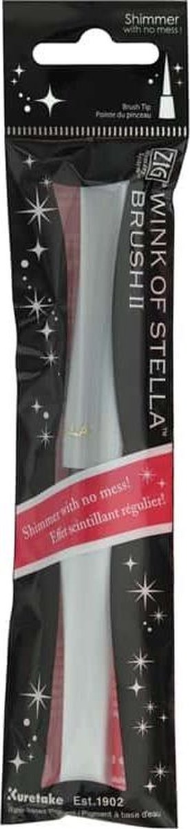 Kuretake Wink of Stella Glitter Brush Pen - Silver
