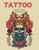 Tattoo Coloring Book For Adults