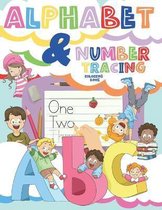 Alphabet & Number Tracing Coloring Book