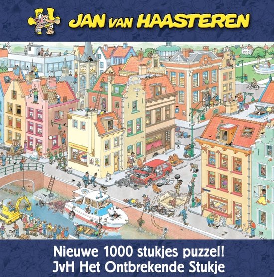 Jan van Haasteren Het Ontbrekende Stukje puzzel - 1000 stukjes - Jan van Haasteren
