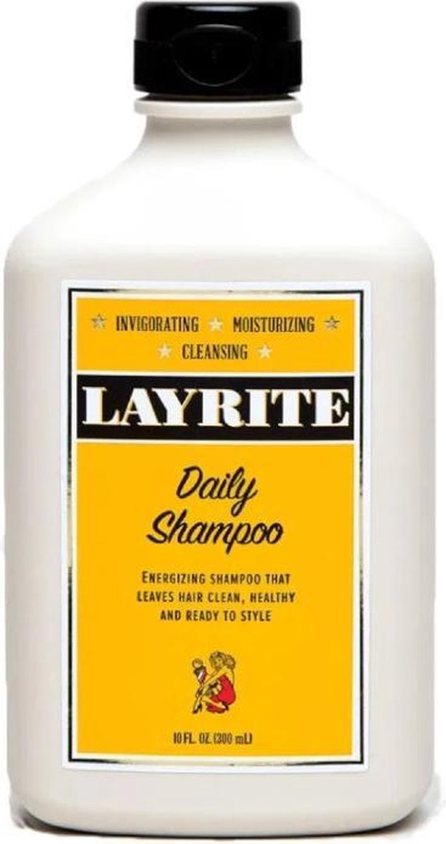 Layrite Daily Shampoo 300 ml - Normale shampoo vrouwen - Voor Alle haartypes