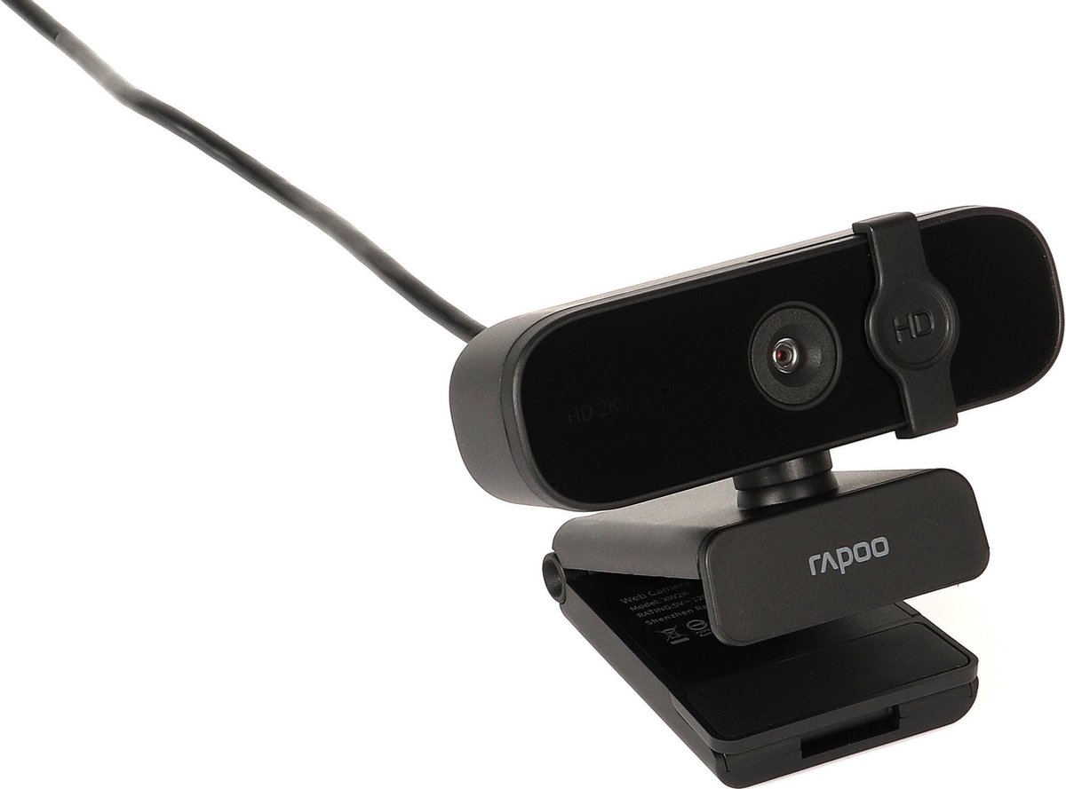 Rapoo XW2K Full HD 2K Webcam Zwart