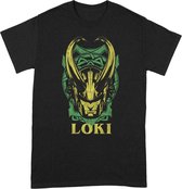 Loki - Loki Badge T-Shirt Zwart