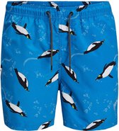 Jack & Jones Intelligence Bali Zwembroek - Mannen - blauw/zwart/wit