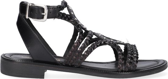 Omoda Dames Sandalen - Zwart - Maat 38 | bol.com