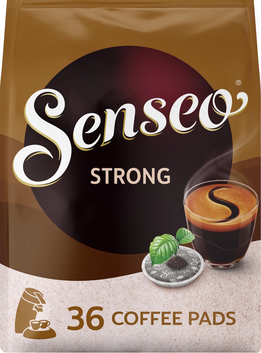Senseo Strong Koffiepads - 10x 36 pads | bol.com