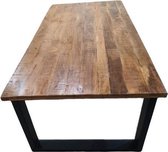 Bahia Tafel Rechthoek Naturel met U poot 170cm