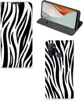 Smartphone Hoesje OnePlus Nord N100 Beschermhoesje Zebra