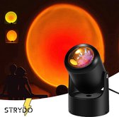 Sunset Lamp - Sunset  - Nieuwe Versie (2021) - Galaxy Projector - Lamp - Sterren Projector - Tafellamp - Wake Up Light - Led Lamp - Golden Hour Lamp - Sunset Projection Lamp - Zons
