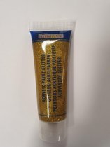 glitterverf goud , 75ml artist&co
