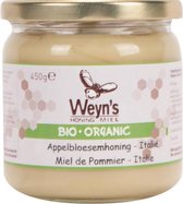 Biologische appelbloesemhoning Italië - 450g - Weyn's - Honingpot