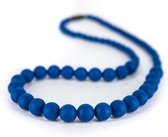 Lollipops & More Bijtketting Marshmellow 75/7 Cm Donkerblauw