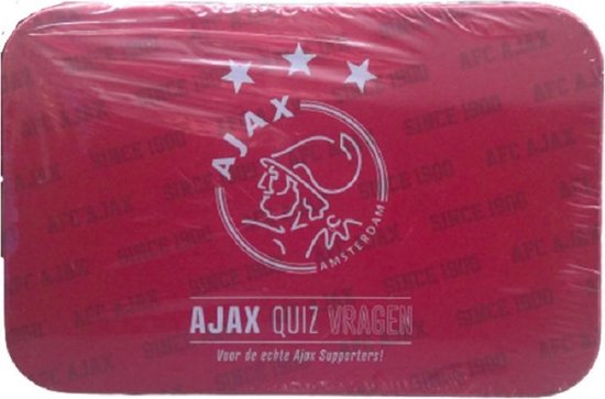 Afbeelding van het spel Ajax Quiz vragen  - Hoeveel weet jij van Ajax? - 50 kaarten met vragen
