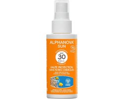 ALPHANOVA SUN Vegan Zonnebrandspray BIO – SPF 30 – MINI (50 gram)