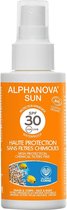 ALPHANOVA SUN Vegan Zonnebrandspray BIO – SPF 30 – MINI (50 gram)