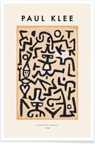 JUNIQE - Poster Klee - Comedians' Handbill -13x18 /Bruin & Ivoor