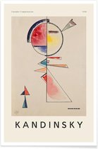 JUNIQE - Poster Kandinsky - Unstable Compensation -20x30 /Kleurrijk