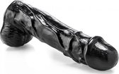 XXLTOYS - Lysandre - Large Dildo - Inbrenglengte 23 X 7 cm - Black - Uniek Design Realistische Dildo – Stevige Dildo – voor Diehards only - Made in Europe
