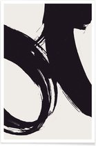 JUNIQE - Poster Dune -40x60 /Wit & Zwart