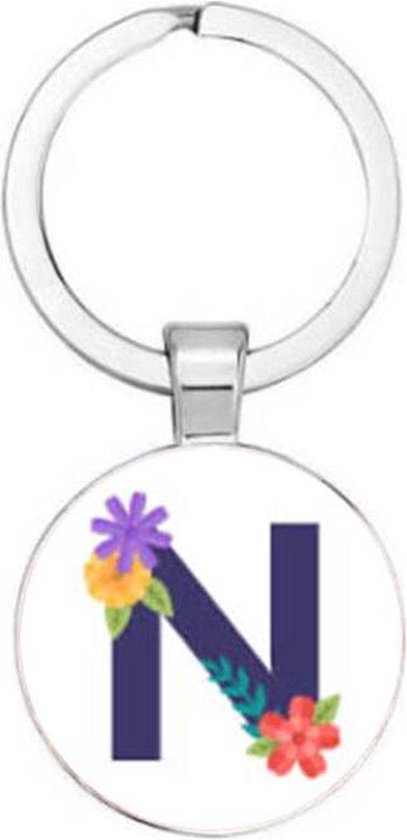 Diamond Painting Sleutelhanger - Dubbelzijdig - Alfabet - Letter U Volwassenen Hobby Kinderen Volledig Pakket Kinderfeestje Sleutelhanger
