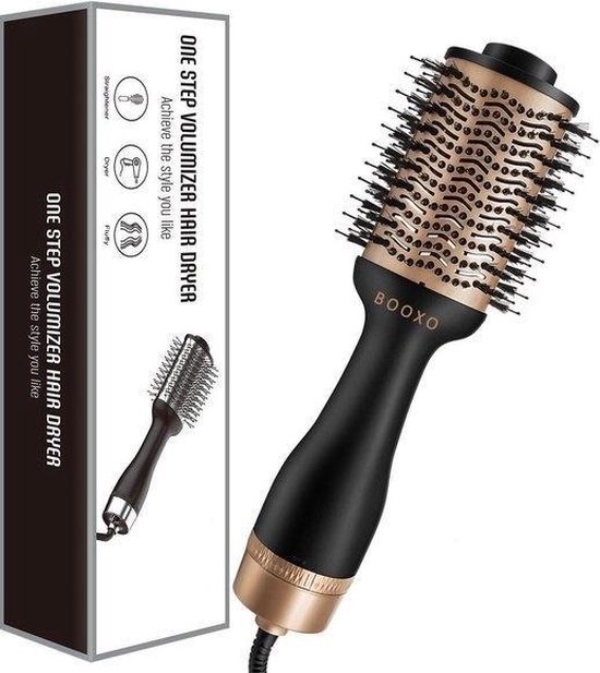 Gelach Paleis Uitrusting Magic Brush 3 in 1 - Föhnborstel - Roterende stekker - Keramische  Haarborstel voor... | bol.com