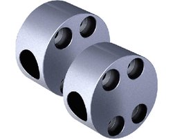 Secu Bevestigingsnok - Aluminium Rond