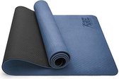 Sens Design yogamat sportmat fitnessmat - donkerblauw/donkergrijs