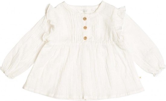 Moodstreet Petit Baby Blouses & Tunieken Belle - Wit - Maat 74 | bol.com