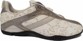 DKNY Speed lace Chaussures en cuir à lacets pour femmes 23371719 165 Journal White Taille 38