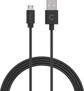 Cygnett Essentials USB-A naar Micro USB Kabel 2 Meter - Zwart