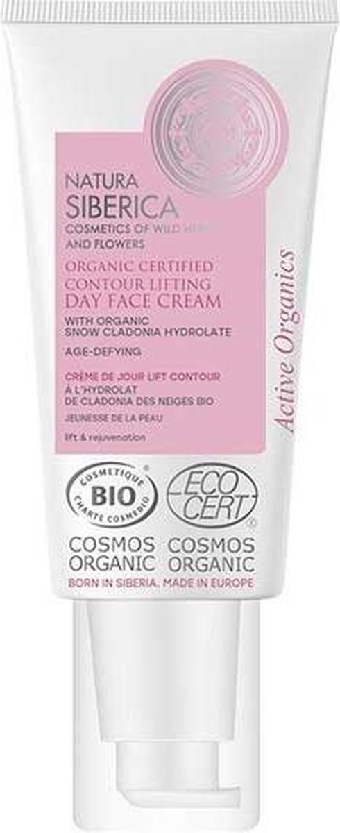 Biologisch gecertificeerde Contour Lifting Dag Gezichtscrème met Snowdonia Hydrolate 50ml