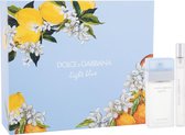 Dolce & Gabbana Light Blue Giftset - 25 ml eau de toilette spray + 10 ml eau de toilette tasspray - cadeauset voor dames