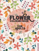 Flower Coloring Book for Adults